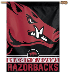 Arkansas Razorbacks Vertical Flag 27"x37"