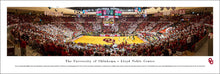 Oklahoma Sooners Basketball Lloyd Noble Center Panoramic Picture