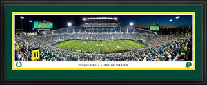 Oregon Ducks Football Autzen Stadium 50 Yard-Line Panoramic Picture