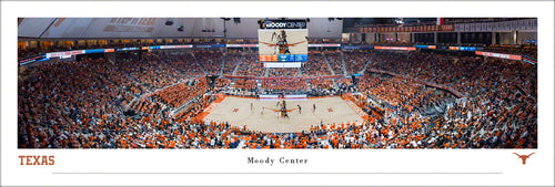 Texas Longhorns Basketball Erwin Events Center Panoramic Picture