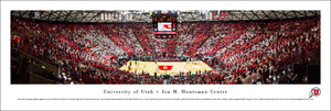 Utah Utes Basketball Jon M. Huntsman Center Panoramic Picture