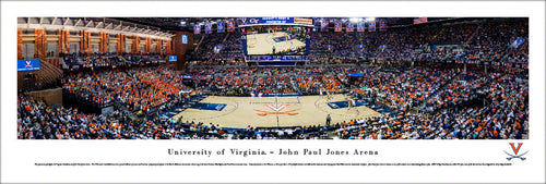 Virginia Cavaliers Basketball John Paul Jones Arena Panoramic Picture