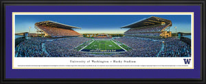 Washington Huskies Football Husky Stadium Endzone Panoramic Picture