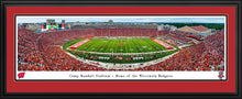 Wisconsin Badgers Camp Randall Stadium 50 Yard Line Panoramic Picture
