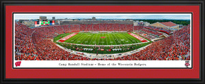 Wisconsin Badgers Camp Randall Stadium 50 Yard Line Panoramic Picture