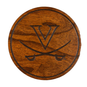 Virginia Cavaliers Cherry Coaster Set