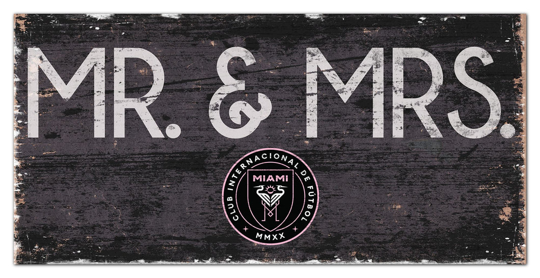 Inter Miami Mr. & Mrs. Wood Sign - 6