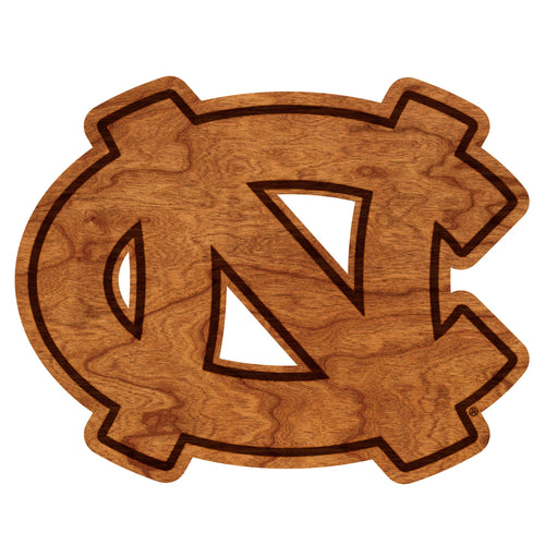 North Carolina Tar Heels Wood Wall Hanging UNC - Standard Size