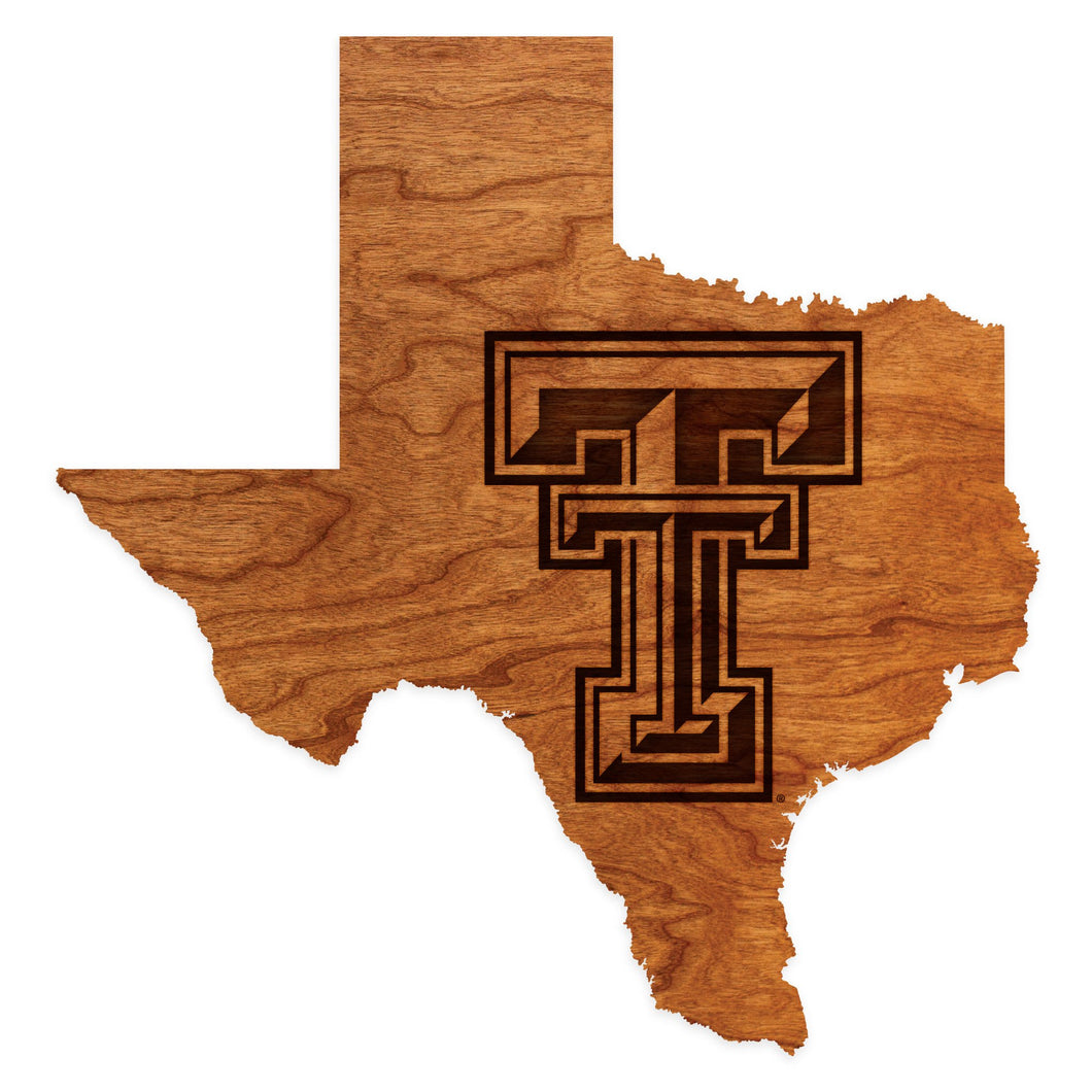 Texas Tech Red Raiders Wood Wall Hanging