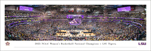 LSU Tigers NCAA Women's Basketball National Champions Panoramic Picture