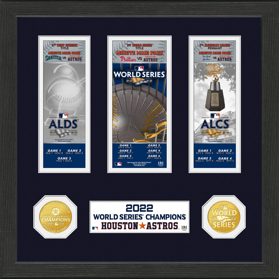 Houston Astros 2022 World Series Champions Road To The Championship Collection
