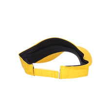 West Virginia Mountaineers Bleachers Gold Visor