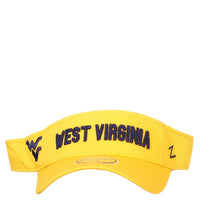 West Virginia Mountaineers Bleachers Gold Visor