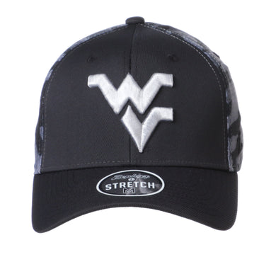 West Virginia Mountaineer Black Ops Fitted Hat