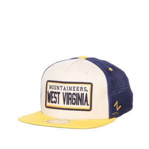West Virginia Mountaineers DMV Flatbill Snapback Hat