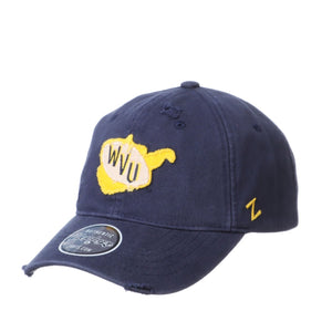 West Virginia Mountaineers Glory Adjustable Hat