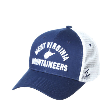 West Virginia Mountaineers Juncture Curved Bill Snapback Hat