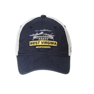 West Virginia Mountaineers Coliseum Meshback Adjustable Hat