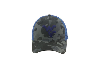 West Virginia Mountaineers Smokey Mesh Snap Back Hat