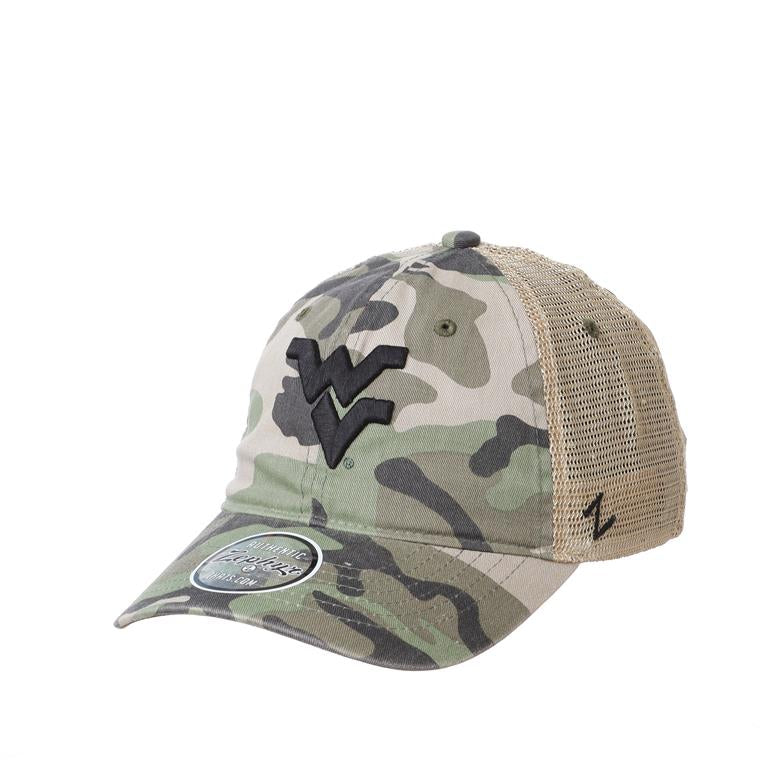 West Virginia Mountaineers Maple Camo Adjustable Hat