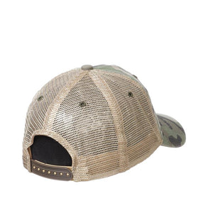 West Virginia Mountaineers Maple Camo Adjustable Hat