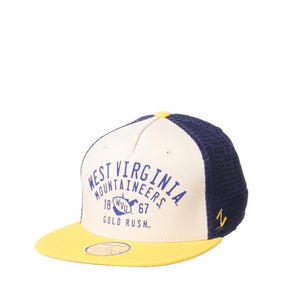 West Virginia Mountaineers Squaw Valley Flat Bill Hat