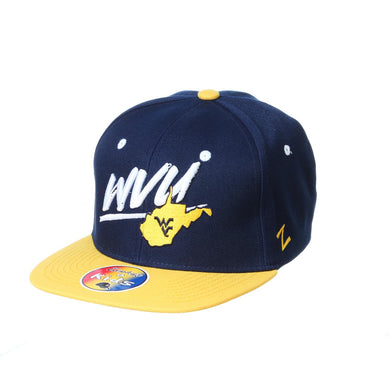 West Virginia Mountaineers Yonkers Youth Flatbill Snapback Hat