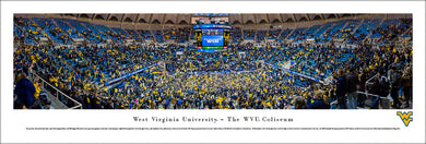 West Virginia Mountaineers The WVU Coliseum Panoramic Picture