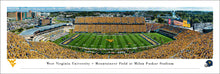 West Virginia Mountaineers Milan Puskar Stadium GOLD RUSH Panoramic Picture