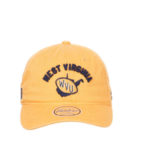 West Virginia Mountaineers Past Center Adjustable Hat