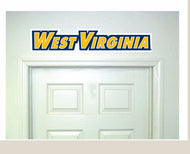 wvu football, wvu basketball, wvu wall graphics 