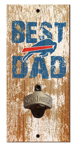 Buffalo Bills Best Dad Bottle Opener