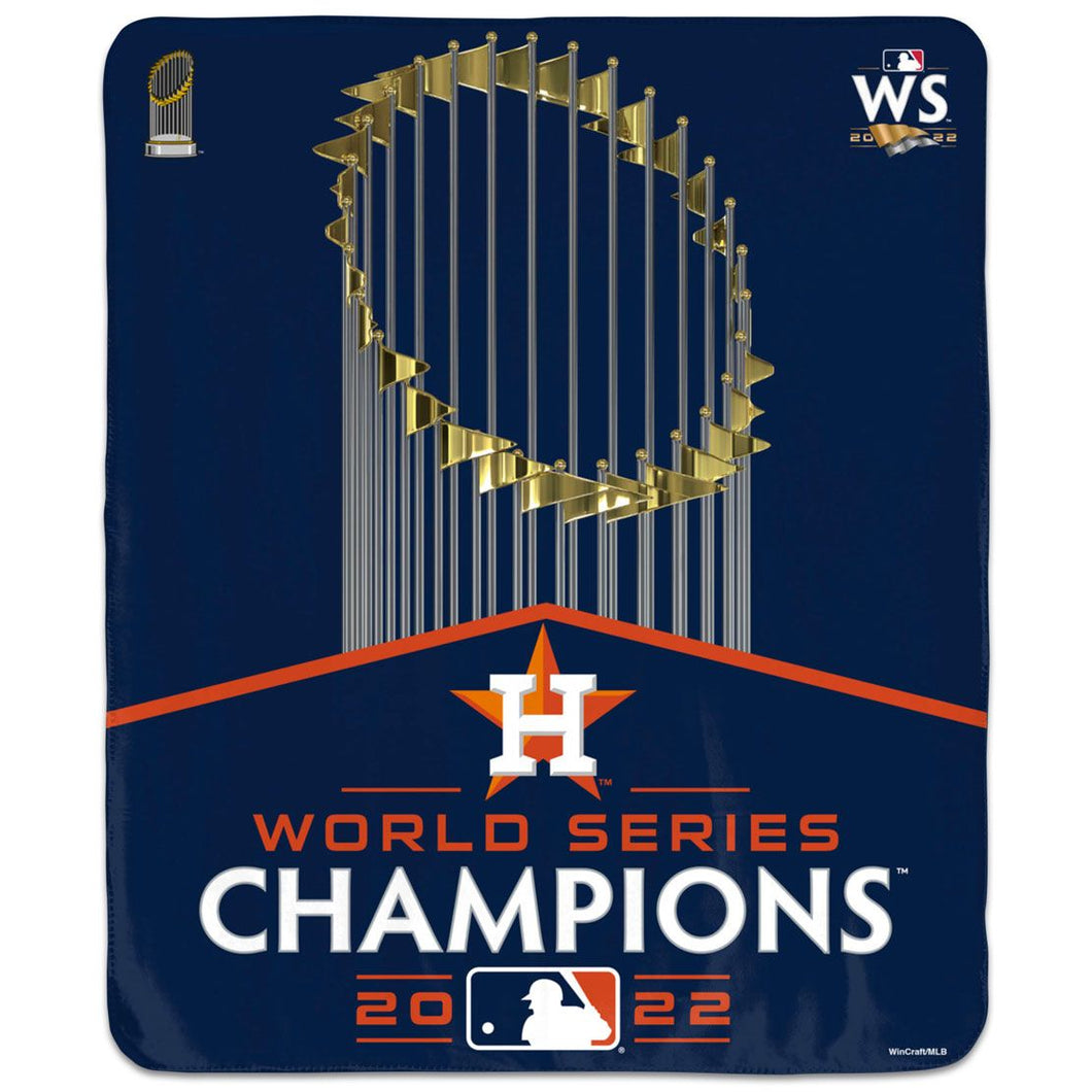 Houston Astros 2022 World Series Champions Black Framed Logo Jersey Display Case