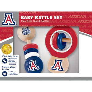 Arizona Wildcats Baby Rattle Set