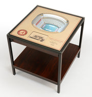 Alabama Crimson Tide 25 Layer Lighted StadiumView End Table
