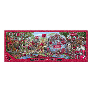 Arizona Cardinals Game Day At The Zoo 500 Piece Puzzle