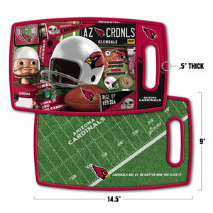 Arizona Cardinals Retro Series Cutting Board