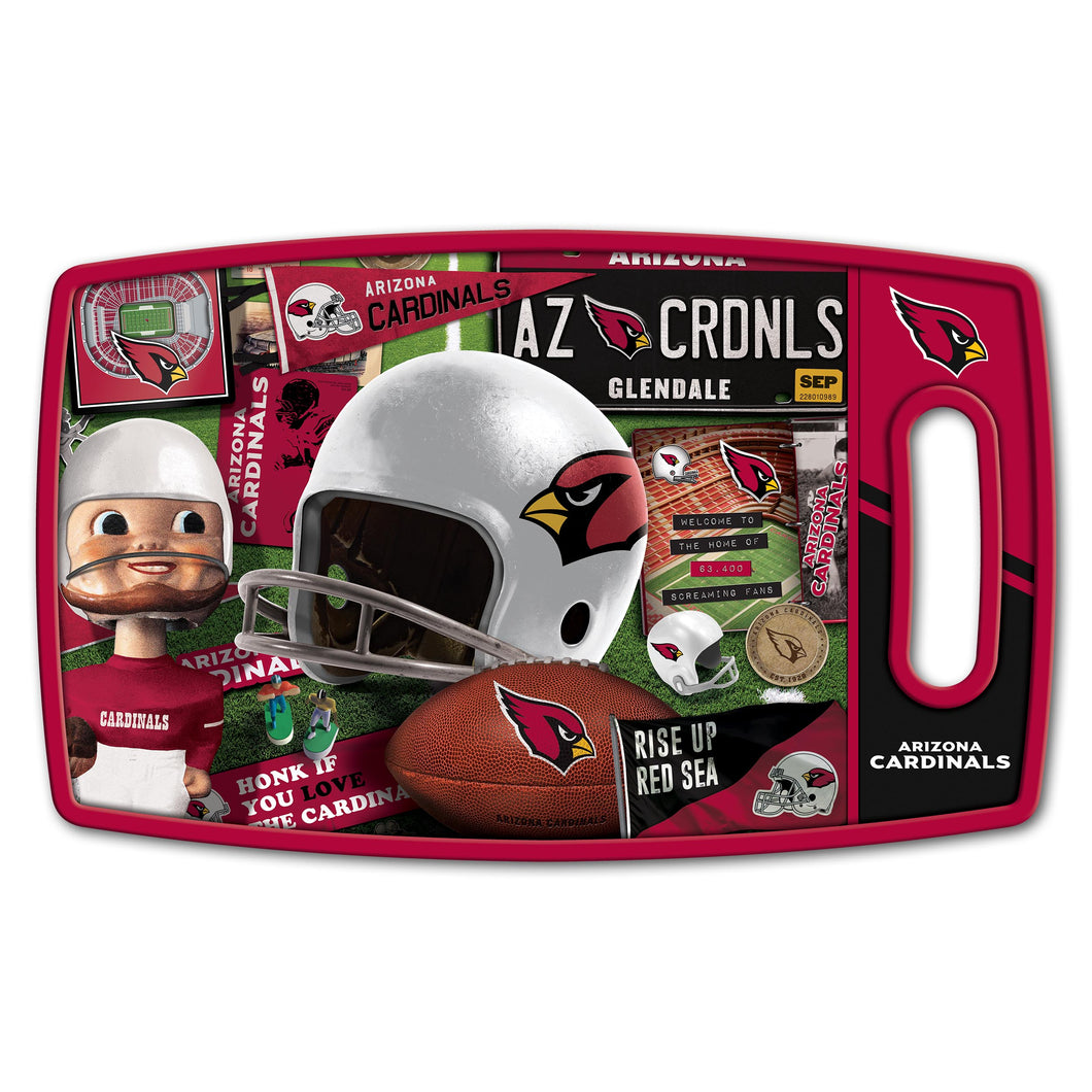 Arizona Cardinals Retro Series Cutting Board