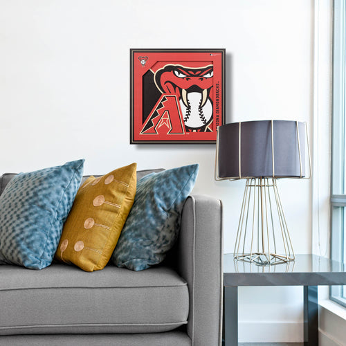 Arizona Diamondbacks 3D Logo Series Wall Art - 12