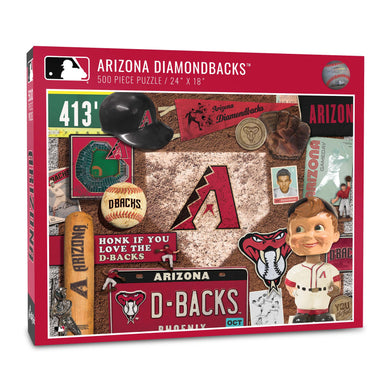 Arizona Diamondbacks Retro Series Puzzle