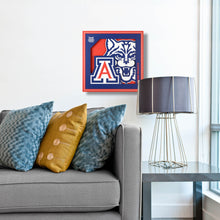 Arizona Wildcats 3D Logo Series Wall Art - 12"x12"