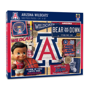 Arizona Wildcats Retro Series Puzzle