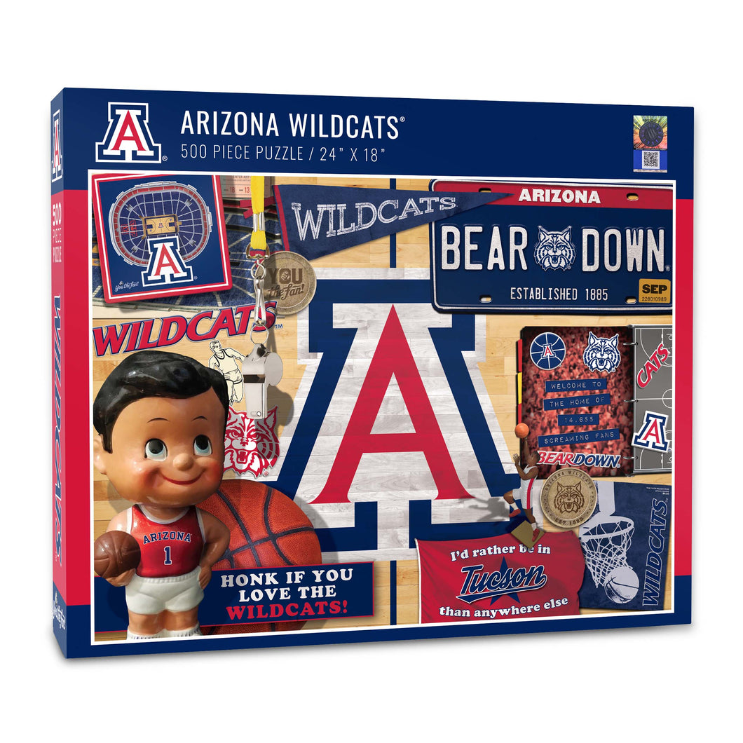 Arizona Wildcats Retro Series Puzzle