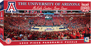 Arizona Wildcats Basketball Panoramic Puzzle
