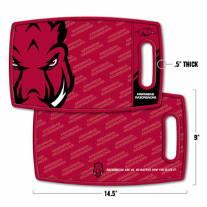 Arkansas Razorbacks Logo Series Cutting Board