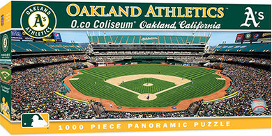 Oakland Athletics Panoramic Puzzle