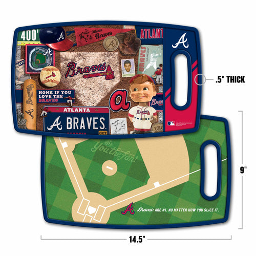 Atlanta Braves Retro Series Cutting Board