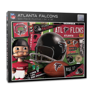 Atlanta Falcons Retro Series Puzzle