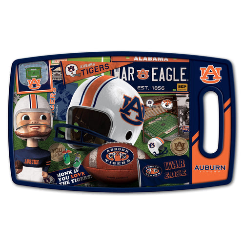 Auburn Tigers Retro Series Cutting Board
