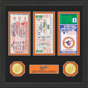 Baltimore Orioles World Series Ticket Collection